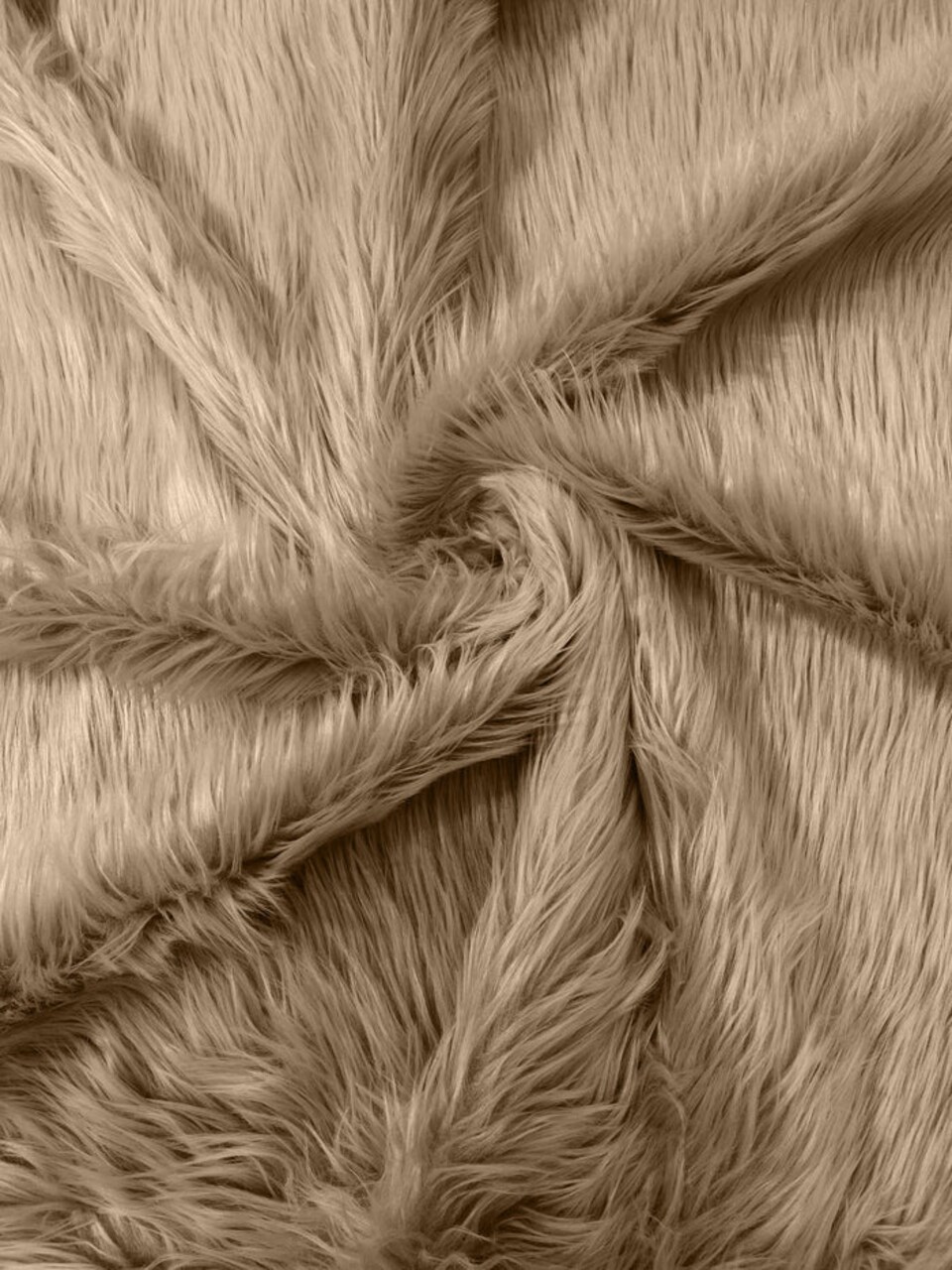 1 Yard Solid Faux Fox Fur Fabric for Cosplay Crafts Home Decor and Upholstery